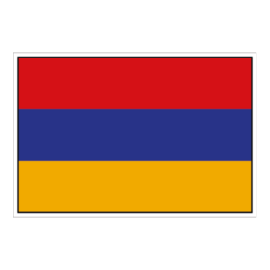 Armenien flag klistermærke