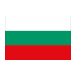 Bulgarien flag klistermærke