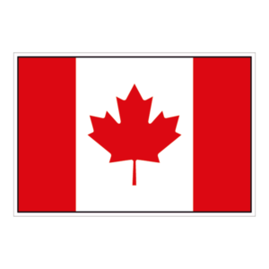 Canada flag klistermærke