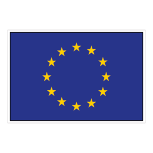 EU flag klistermærke