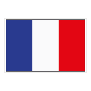 Fransk Flag Klistermærke