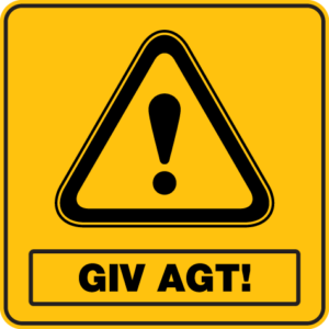 Giv agt 001-Sticker