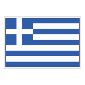 Grækenland flag klistermærke