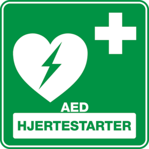 Hjertestarter 001- Sticker