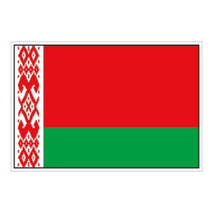 Hviderusland flag klistermærke
