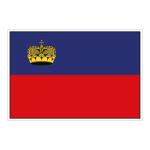 Liechtenstein flag klistermærke