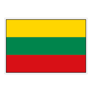 Litauen flag klistermærke