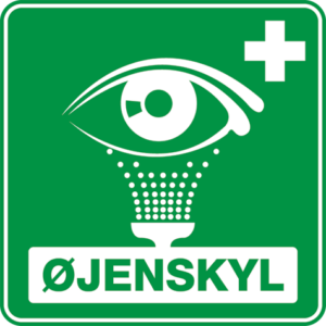 Øjenskyl 001-Sticker