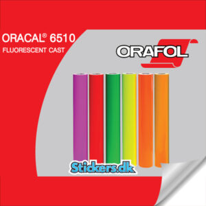 Fluorescerende folie pr. meter Oracal 6510