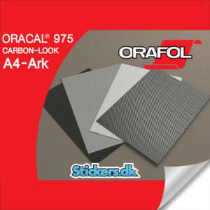 Carbonlook folie A4 - Ark
