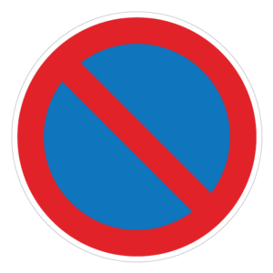 Parkering Forbudt - Sticker