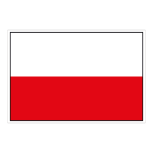 Polen flag klistermærke