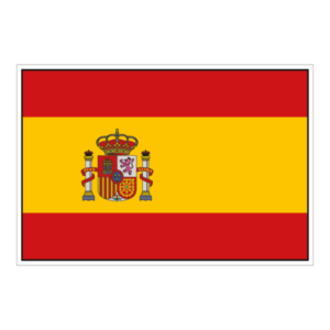 Spanien flag klistermærke