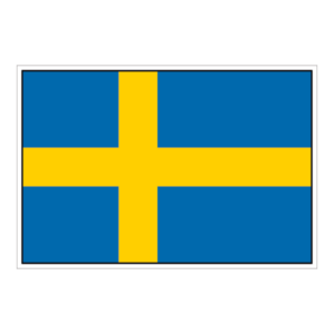 Sverige flag klistermærke