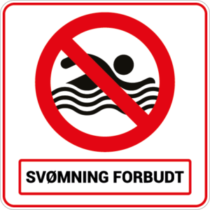 Svømning forbudt 001