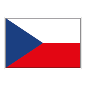 Tjekkiet flag klistermærke