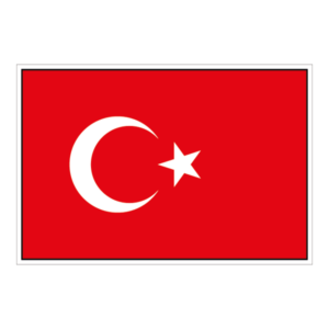Tyrkiet flag klistermærke