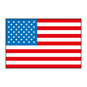 USA Flag Klistermærke