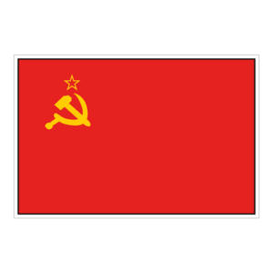 USSR flag klistermærke
