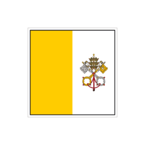 Vatikanet flag klistermærke