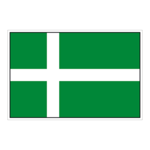 Vestjylland flag klistermærke