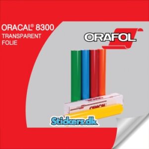 Transparent folie pr. meter Oracal 8300