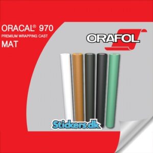 Indpakningsfolie pr. meter - Mat Oracal 970RA