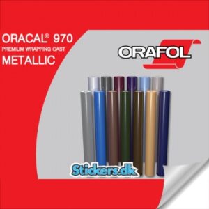 Indpakningsfolie pr. meter - Metallic Oracal 970RA