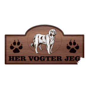 Her Vogter Jeg - Sticker - Akbash