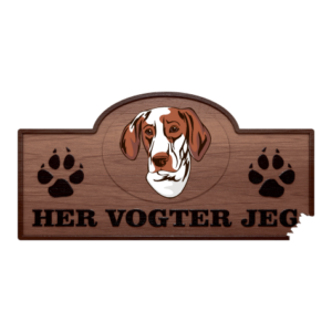 Her Vogter Jeg - Sticker - Ariege Pointer