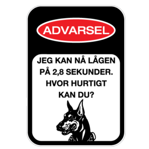 Advarsel - Fun 003 - Sticker