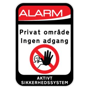 Alarm 006 - Sticker