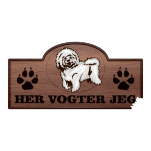 Her Vogter Jeg - Sticker - Bolognese