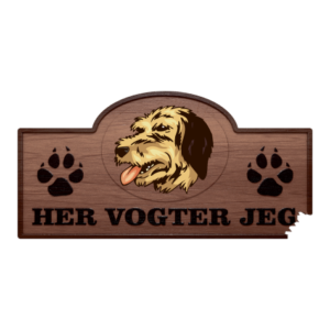 Her Vogter Jeg - Sticker - Bosnisk Støver