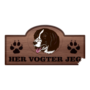 Her Vogter Jeg - Sticker - Bulgarsk Hyrdehund
