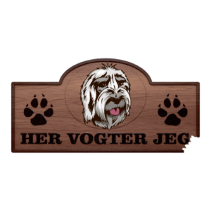 Her Vogter Jeg - Sticker - Cao da Serra de Aires