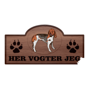 Her Vogter Jeg - Sticker - Chien D´artois