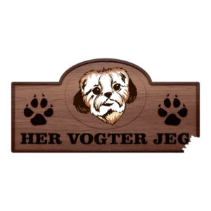 Her Vogter Jeg - Sticker - Chinese Imperial