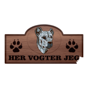 Her Vogter Jeg - Sticker - Cimarron Uruguayo