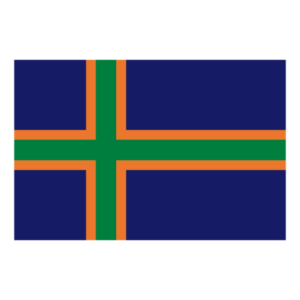 Flag Vendelbrog 001 - Sticker