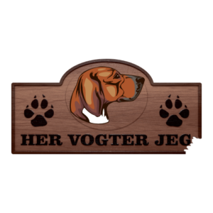 Her Vogter Jeg - Sticker - Harrier