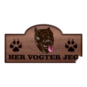 Her Vogter Jeg - Sticker - Kanni