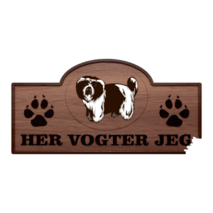 Her Vogter Jeg - Sticker - Kyi Leo