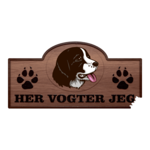 Her Vogter Jeg - Sticker - Landseer