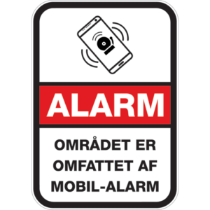 Mobil-Alarm 001 - Sticker