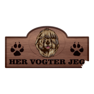 Her Vogter Jeg - Sticker - Puli