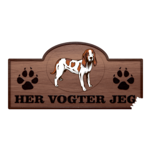 Her Vogter Jeg - Sticker - Sabueso Español