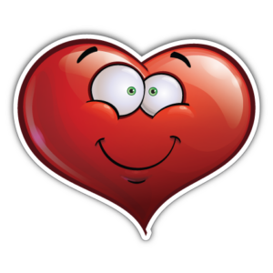 Hjerte smiley