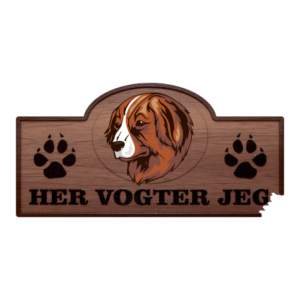 Her Vogter Jeg - Sticker - Tornjak