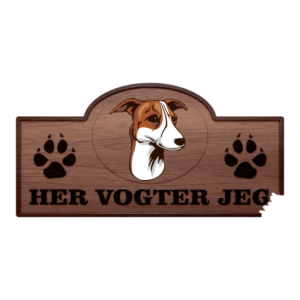 Her Vogter Jeg - Sticker - Ungarsk Mynde